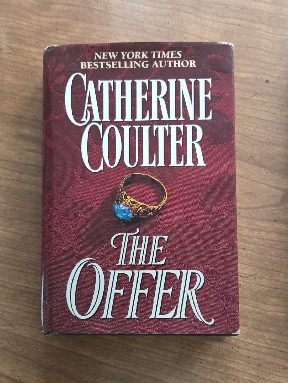 Catherine Coulter "The Offer" Hardcover Book - Used Condition.